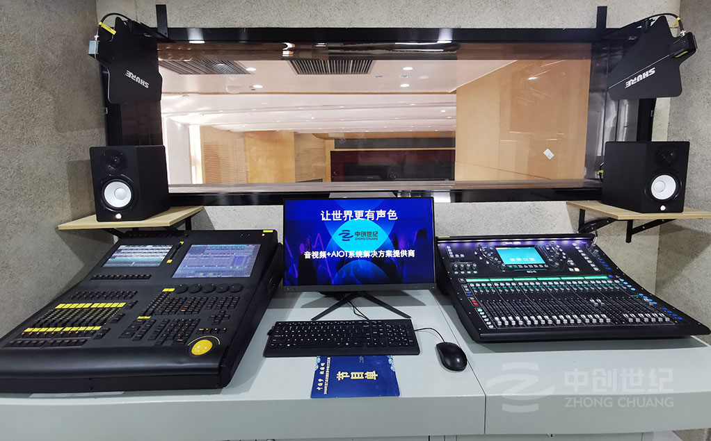 惠州龍門縣工人文化宮-二樓控制臺(tái)